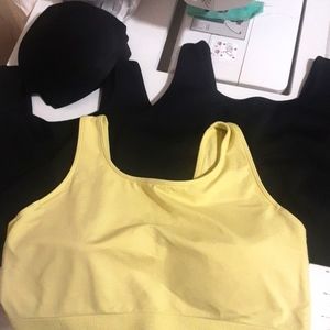 Sports bralettes. 3/$12